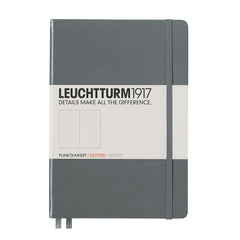 Leuchtturm1917 Medium Hardcover Notebook Dots Anthracite