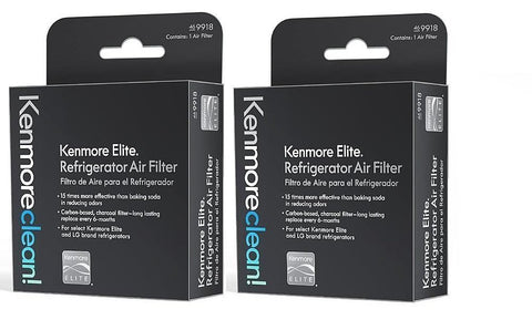 Kenmore Elite 469918 Refrigerator Air Filter, 2 pack