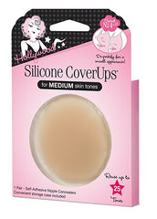 Hollywood Fashion Secrets Silicone CoverUps Medium, 1 pair