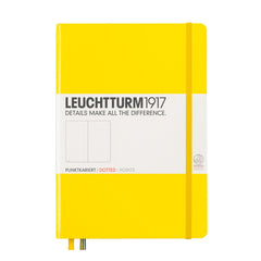 Leuchtturm1917 Medium Size Hardcover Dotted Lemon