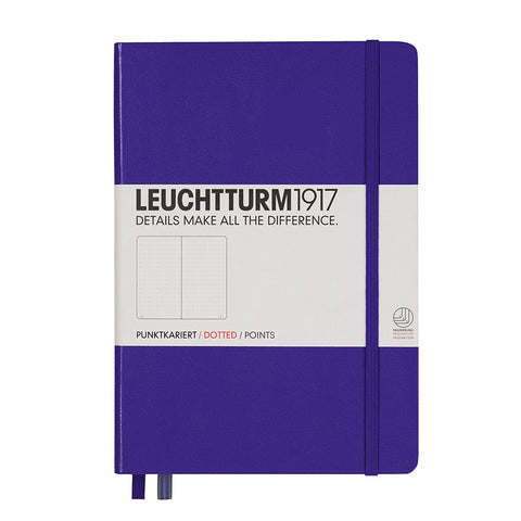 Leuchtturm1917 Hardcover Medium Dotted Journal [Purple]